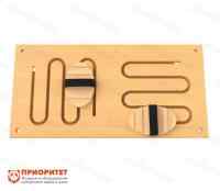 Панель-лабиринт «Рисуем ногами №5 Две волны»