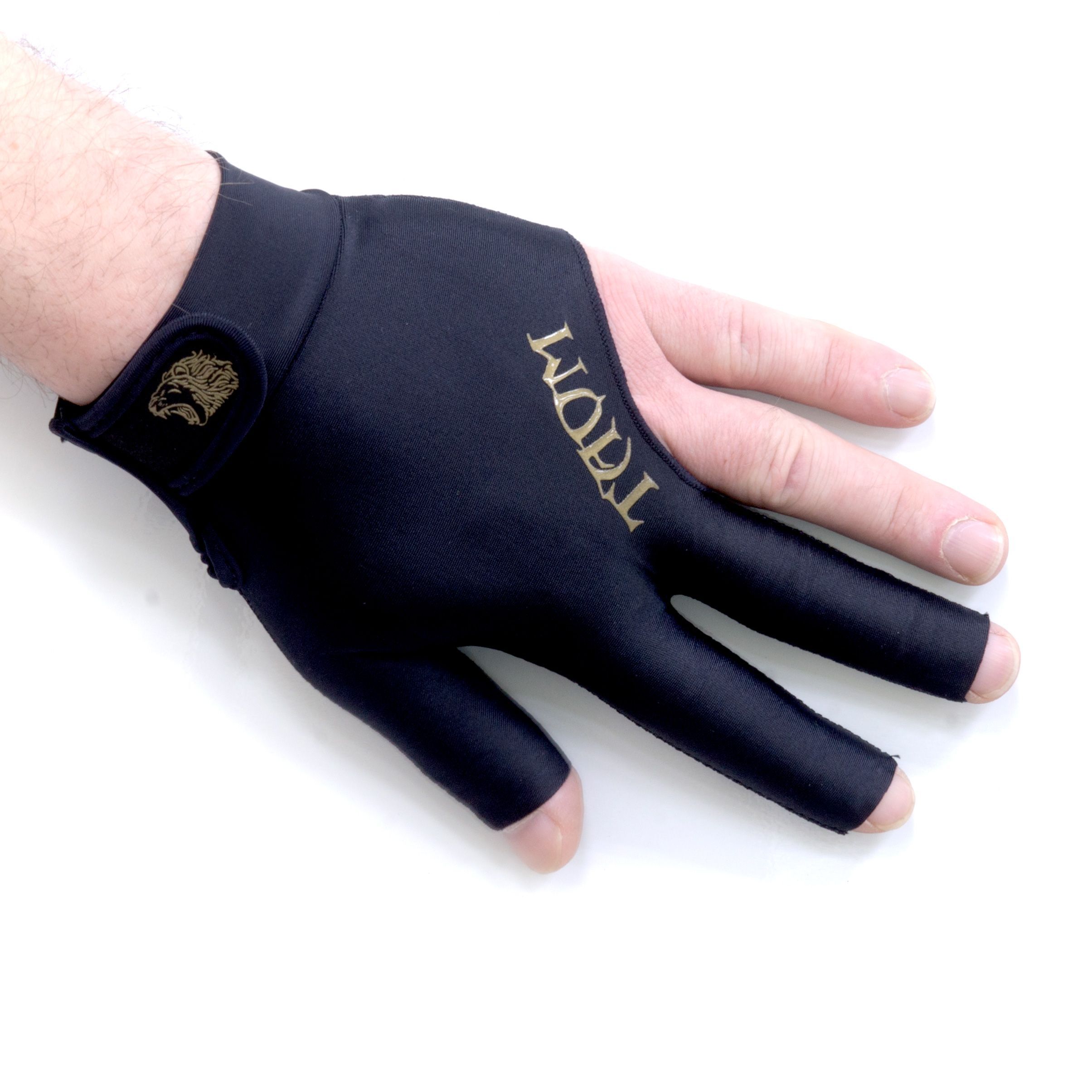 Перчатка бильярдная "Taom Midas" (черная) L