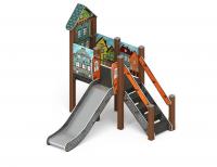 Горка с домиком (Город) ИО 41.01.05-01