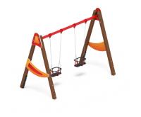 Качели двойные Д2 Счастливое детство ИО 12.Д.04.04.01-П