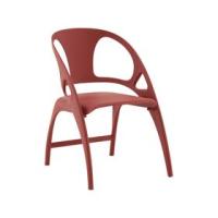 Стул складной Liara пластик бордо