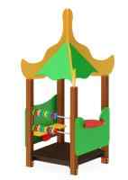 МФ 01-015-СЧ Домик Азия