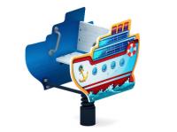 Пароходик - Качалка на пружине - ИО 22.17.01-01.И1