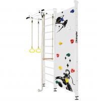 Шведская стенка Kampfer Jungle Ceiling Boy (№6 Жемчужный Стандарт белый турник)