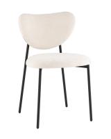 Стул Rina шенилл кремовый