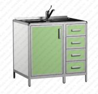 Стол лабораторный с мойкой СЛМ.02.01 Оптима