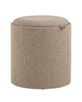 Пуф-столик с ящиком Хюгге S рогожка бежевый