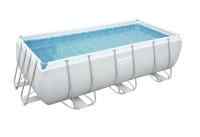 Бассейн прямоугольный на стойках Bestway 56441 (ф-тр 5838, к-дж 58094) р 404х201х100, 6478 л