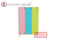 Шкаф для детской одежды 3-х секционный «AVKompleks Радуга 1»