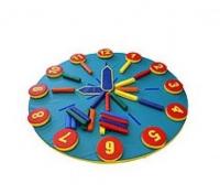 Мягкий игровой модуль Часы напольные