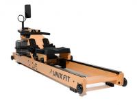 Гребной тренажер UNIX Fit Wood Rower Light