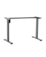 Подстолье для стола с электроприводом и регулировкой высоты, 1 мотор, память 3 уровня высоты, серый