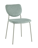 Стул обеденный Gigi шенилл зеленый
