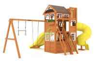 Детская площадка IgraGrad Клубный домик 4 Luxe с двумя горками