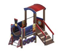 Паровозик (синий) - Беседка - МФ 10.03.05-01