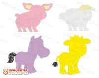 Набор тактильно-развивающих панелей «Малыши на ферме»