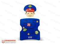 Дидактическая панель «Кем стать? Полицейский»