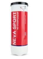 Мяч для большого тенниса NS Championship 3B 124002 упаковка 3 мяча, желтый