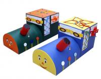 Паровоз дидактический