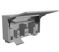 Шкаф медицинский подвесной ШМП СКБ-М модульный 900 мм