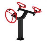 Рули (положение сидя)  Уличный тренажер