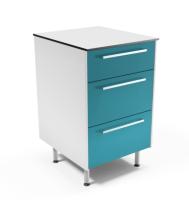 Тумба медицинская ТМ-03-МД ПРЕМИУМ, Без столешницы