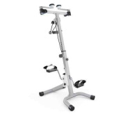 Велотренажеры + Велотренажер двойной для рук и ног DFC B815G, серый