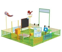 Детские уличные комплексы + Метеоплощадка для ДОУ и СОШ Про МП-004