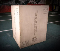 Плиобоксы + Тумба для запрыгивания деревянная 50-60-75см