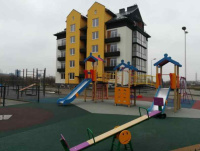 Детские уличные комплексы + Детский игровой комплекс серии Домино Северный Мишка Н-1500 и Н-1200 ДИО 03140