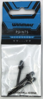 Дротики + Сменные иглы Winmau Point Converters Carbon (Black) New