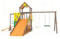 Детские уличные комплексы + Всесезонная площадка IgraGrad С Спорт 4 SF