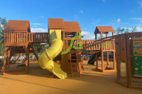 Детские уличные комплексы + Детская площадка IgraGrad Великан Deluxe