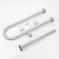 Поручни для инвалидов + Поручень Med-Mos МСПН-П5