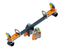 Балансиры + Качалка-балансир Малый (Город) - ИО 21.М.01.05-П.05