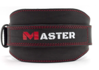 Аксессуары для тяжелой атлетики + Ремень силовой MASTER