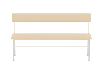 Банкетки, диваны медицинские + Банкетка медицинская со спинкой БМС (корпус белый)