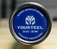 Грифы + Гриф олимпийский тяжелоатлетический, 20кг, мужской