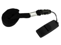 Судейский инвентарь + Свисток тренировочный JUMPfs, FS-BK, пластик, без шарика, черный