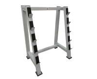 Стойки для хранения + Стойка для хранения 5 грифов DFC Powergym RA769G серый