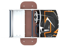 Теневые навесы, беседки + Машинка (черная) - Беседка машинка средняя - МФ 10.03.01-05.И1