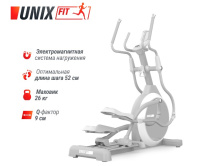 Эллиптические тренажеры + Эллиптический тренажер UNIX Fit MV-850 (Manual Incline) Mirror