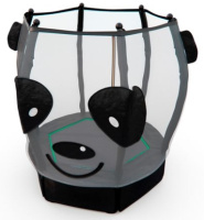Батуты + Батут детский DFC ANIMALS PANDA 55" с сеткой