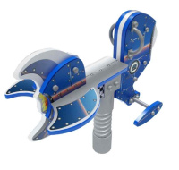 Детские качели + Качалка на пружине Ракета ИО 04-241