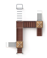 Детские уличные комплексы + Королевство (Картонное) - ДИК 1.15.08-22