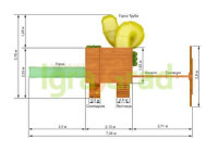 Детские уличные комплексы + Детская площадка IgraGrad Клубный домик 2 с трубой Luxe