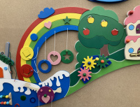 Бизиборды + Бизистена "Веселые приключения"