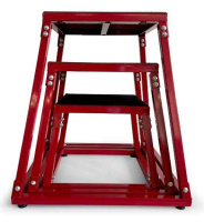 Функциональный тренинг + Комплект тумб UNIX Fit PRO для прыжков плиобокс 3 шт.