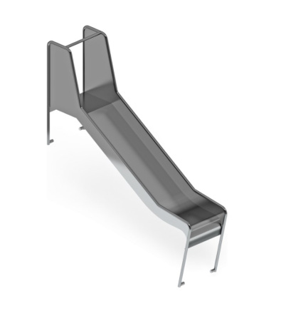 Детские горки для улицы + Горка для геопластики из нержавеющей стали 900 SNG 900.470-01