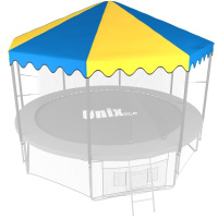 Аксессуары для батутов + Крыша для батута UNIX Line 14 ft